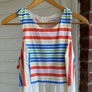 Amour Vert bright sleeveless Maxi dress size Large